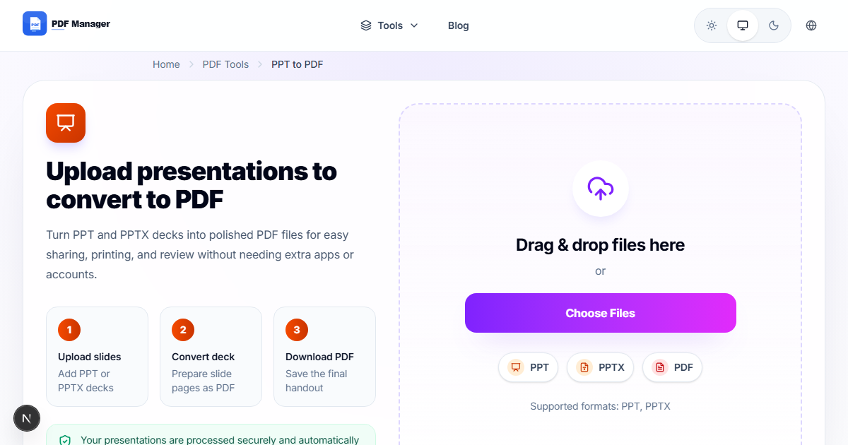 How to Convert PowerPoint to PDF for Easy Sharing